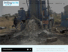 Tablet Screenshot of drillingforlife.org